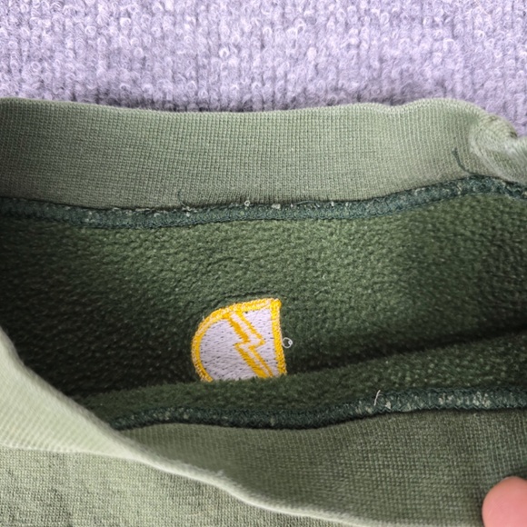 Vintage 90s Green Bay Packers Pro Player NFL Sweatshirt Crewneck Green Men’s M - Picture 6 of 11